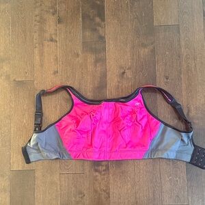 Champion Pink and Gray Sports Bra